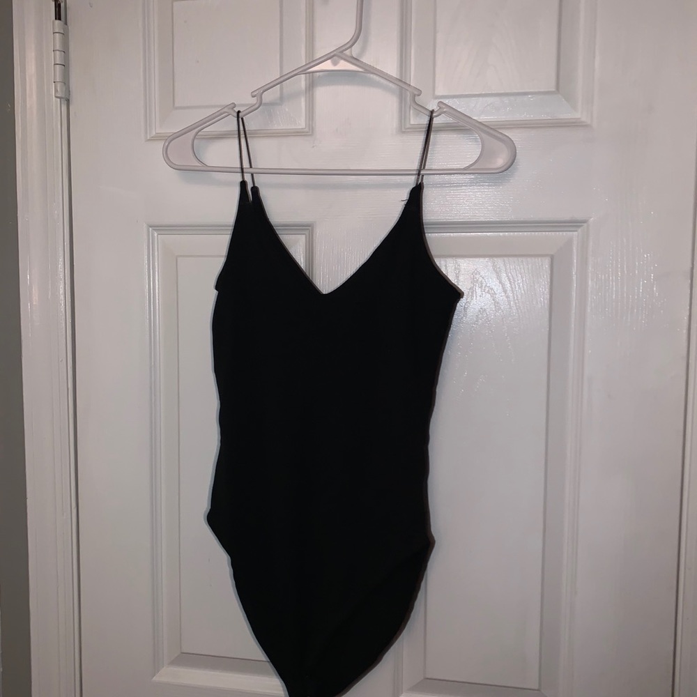 black bodysuit